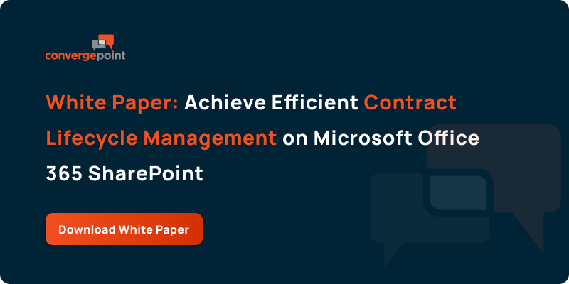 White Paper_ Achieve Efficient Contract Lifecycle Management on Microsoft Office 365 SharePoint