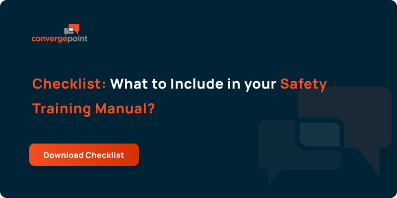 Checklist_ What to Include in your Safety Training Manual-1