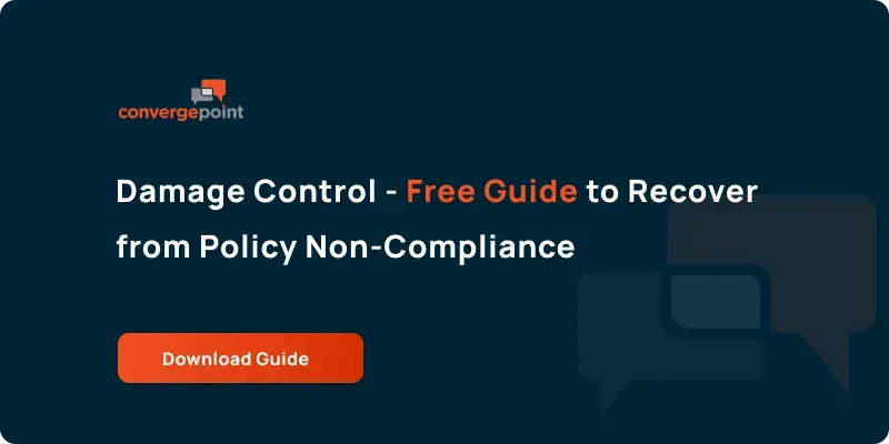 Damage Control - Free Guide to Recover from Policy Non-Compliance