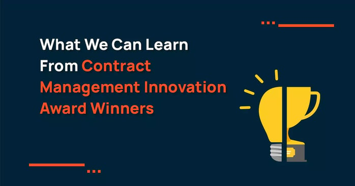 What We Can Learn from Contract Management Innovation Award Winners