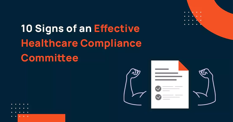 10 signs of an effective healthcare compliance committee