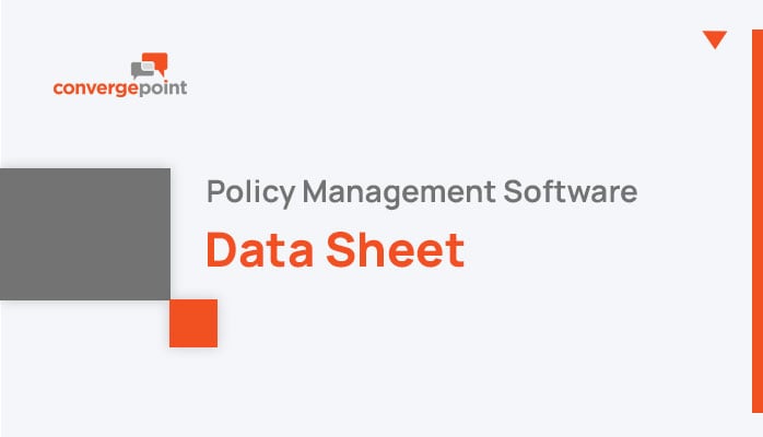 Policy management software data sheet