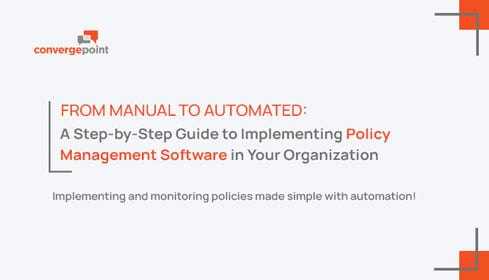 From manual to automated guide to implement policy management software