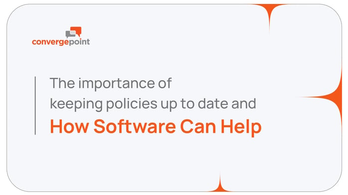 Importance of keeping policies up to date