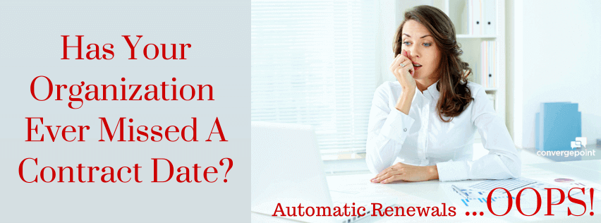 Contract renewal costs management