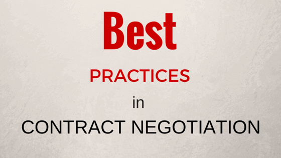 best-practices-in-contract-negotiation