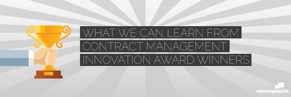 cm learn from contract management award winners