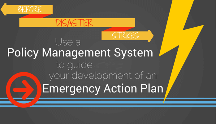 policy management disaster recovery plan