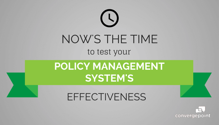 policy management system effectiveness