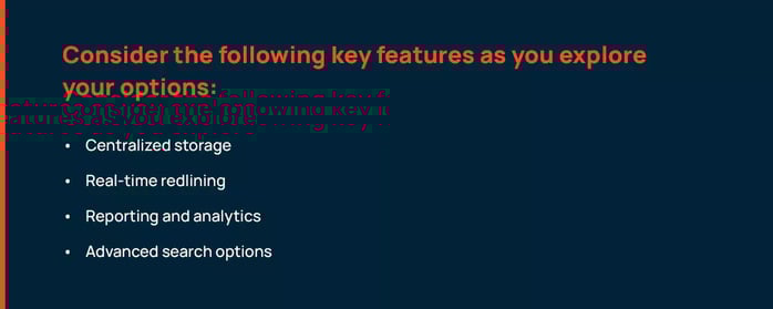 key features of contract tracking software