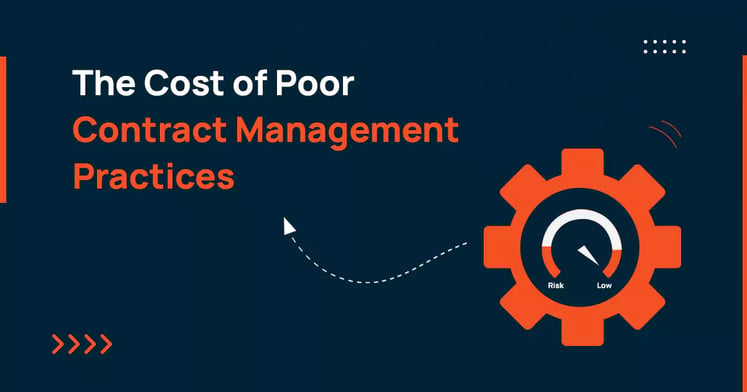 the cost of poor contract management practices