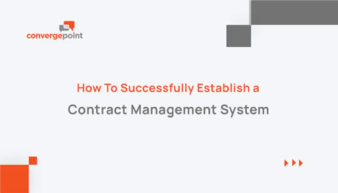 Establish a contract management system
