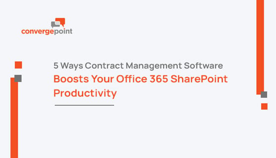 Contract management software boosts your Office 365 SharePoint productivity