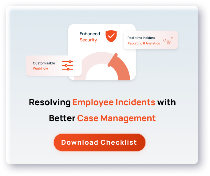 Download Checklist - Resolving Employee Incidents with Better Case Management