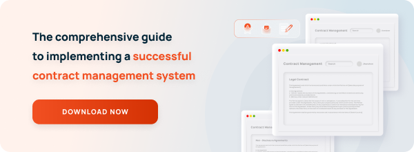 The comprehensive guide to implementing a successful contract management system 
