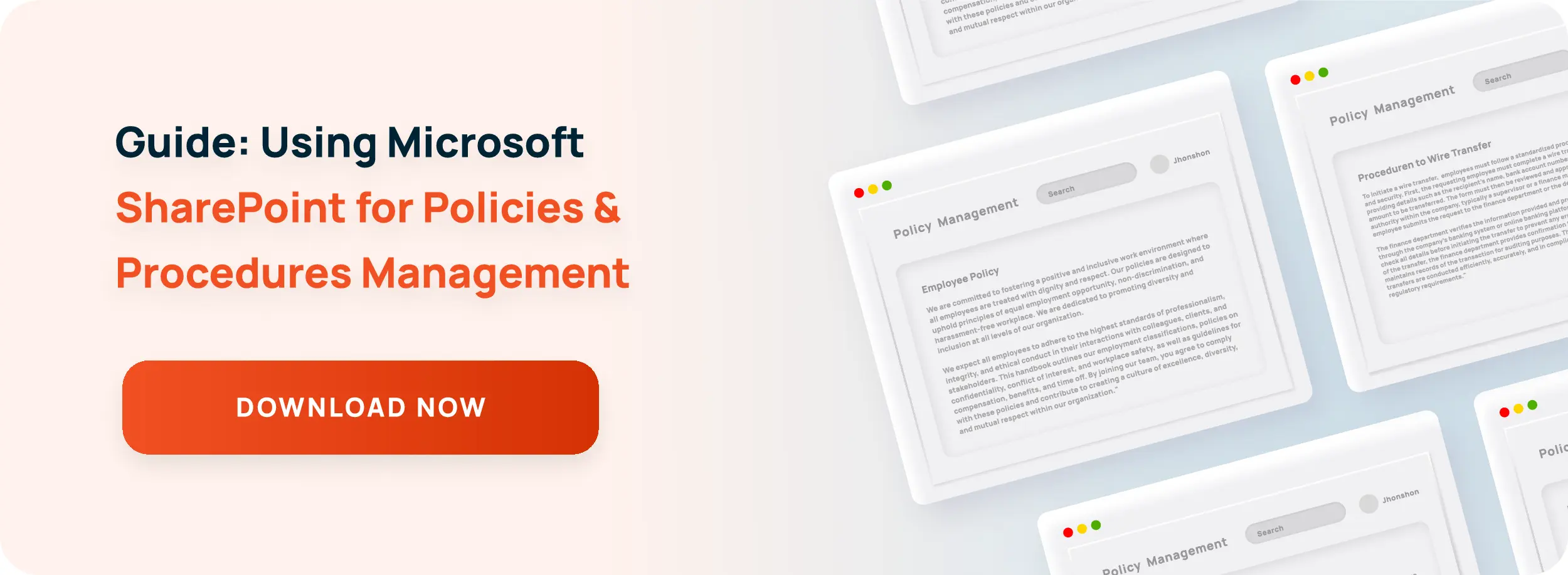Guide: Using Microsoft SharePoint for Policies and Procedures Management